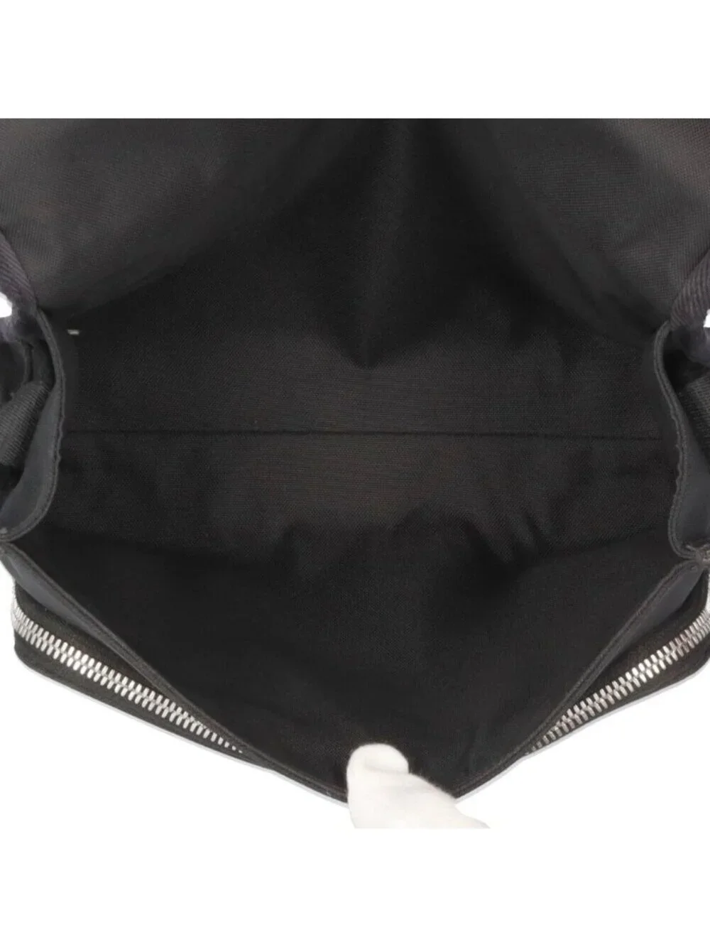 Celine Smo le Trekking Messenger Bag Nylon Black